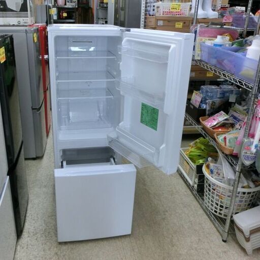 冷蔵庫 156L 2022年製 2ドア ヤマダオリジナル YRZ-F15J 白 Yselect 150Lクラス 百五十Lクラス 札幌 西野店