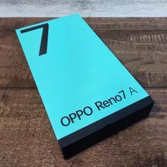 【新品同様】OPPO Reno7 A ドリームブルー  SIMフリーの画像
