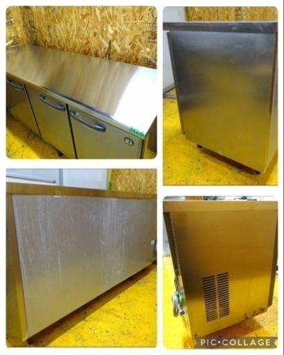 (942-0) ホシザキ 業務用 テーブル形冷蔵庫 台下冷凍冷蔵庫 RFT-180SNF-TH W1800D600H800 100V 