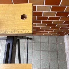 DIY用台　傷、ネジのとこサビありの画像