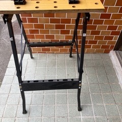 DIY用台　傷、ネジのとこサビありの画像