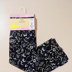 新品 福助 フクスケ 七分丈パンツ Mサイズ ステテコパンツ ブラック