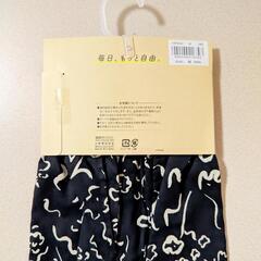 新品 福助 フクスケ 七分丈パンツ Mサイズ ステテコパンツ ブラックの画像