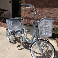 新品同様の三輪車です。価格応談可です