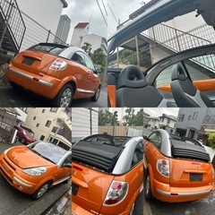 H17 美車 4万k 希少車 シトロエンC3 プルリエル 5変化 カブリオレ スパイダーの画像