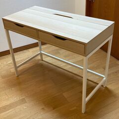 IKEA　デスク(配線収納スペース有)　4月26日(木)まで