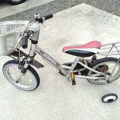 『お譲り先決定しました。』補助輪付自転車