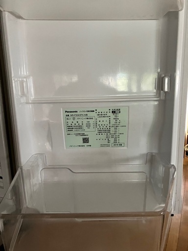 2018年製のパナソニックの冷蔵庫