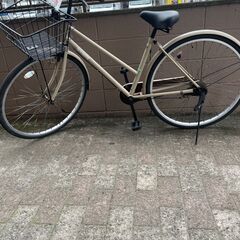 リサイクルショップどりーむ荒田店　No695 エコNo15876T 自転車　２６インチ　シティサイクル　シンプルで乗りやすい♪　