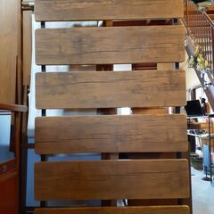 【商談中】山善 YAMAZEN 木製 突っ張りラック　/MJ-0385 1Fの画像