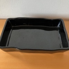 三彩園　花器　黒色
