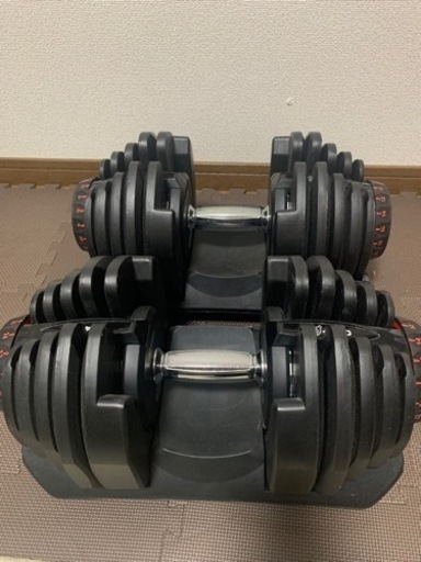 可変式ダンベル　38キロ×2個