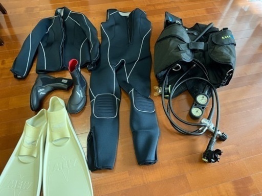 ダイビング機材一式