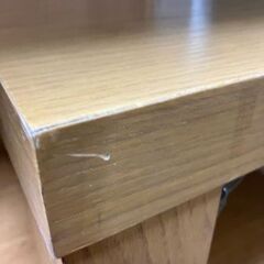 ⑥ リサイクルショップスターズ城西店 テーブル ちゃぶ台 食卓 食事 団らん 茶色の画像
