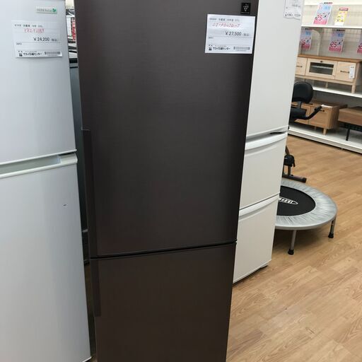 ★ジモティ割あり★ シャープ 冷蔵庫 271L 年式2018 動作確認／クリーニング済み KJ1860