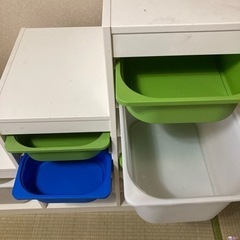 受渡者決定　IKEA おもちゃ箱　収納用品　収納家具の画像