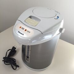 ○【通電確認済】Peacock 電気ポット 容量2.2L ピーコ...
