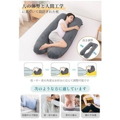 【使用1回ほぼ新品】抱き枕の画像
