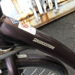BRIDGESTONE 電動アシスト自転車 F6R36 フロンティアロイヤル ブリヂストン ブラウンの画像