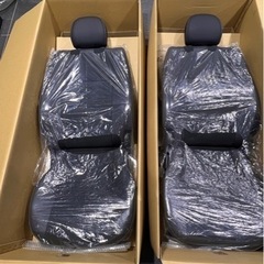 新車外し 純正シート 200系ハイエース ダークプライムⅡ  フロント 左右セット 未使用品