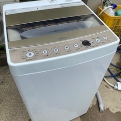 お薦め品‼️分解洗浄済み‼️ハイアール洗濯機5.5kg③2020年