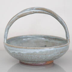 【未使用】灰釉手鉢 菓子皿 ￥1-