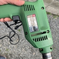 電動ドリル　穿孔作業等に❗️ コンパクトで持ち運びが楽ですの画像