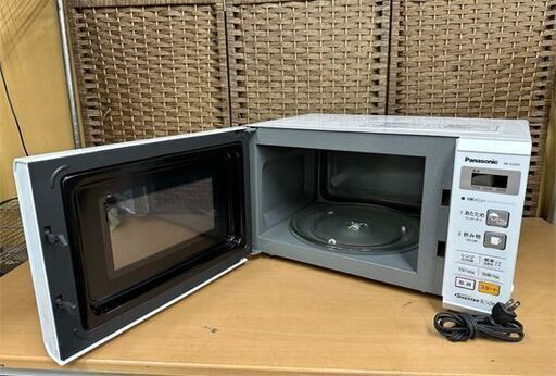 パナソニック 電子レンジ 2018年製 NE-E22A1-W ターンテーブル式 Panasonic 単機能レンジ 22L 札幌市白石区