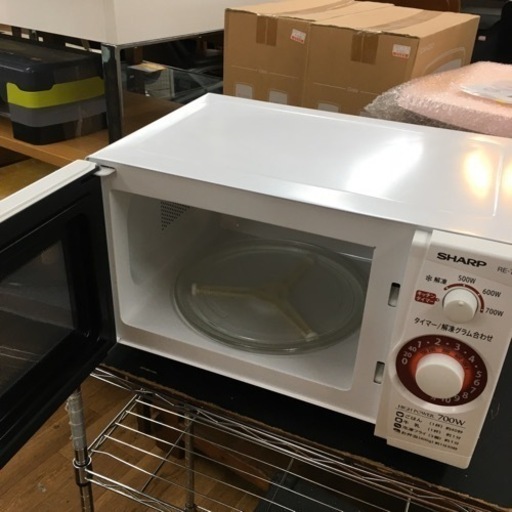 S758 ⭐  SHARP RE-T3-W6 [電子レンジ 20L 60Hz（西日本地域対応） ホワイト系]⭐動作確認済⭐クリーニング済