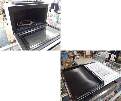 東芝 過熱水蒸気オーブンレンジ 2019年製 30L フラットタイプ 石窯ドーム ER-JZ5000☆ホワイト TOSHIBA 札幌市 北区 屯田
