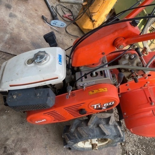 クボタ6馬力管理機t1-60整備品訳あり、保証付き