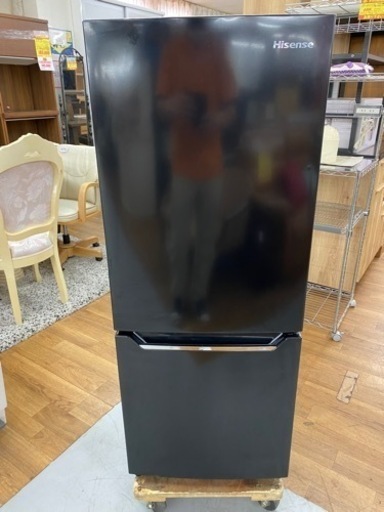 I325 ? 2021年製の美品♪  Hisense 冷蔵庫 (150L) 2ドア  ⭐ 動作確認済 ⭐ クリーニング済