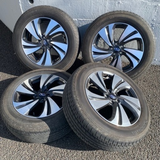 【17インチ】夏タイヤ＆ホイールセット スバル純正