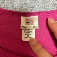 マタニティウェア　マタニティ服　Tシャツ　USA製の画像