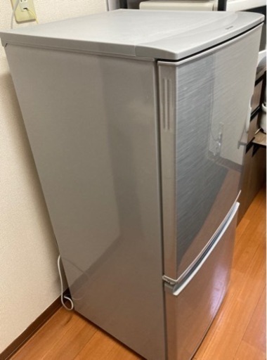 【セール】冷蔵庫　1人暮らし用　SHARP SJ-D14C-S