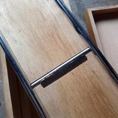 かつお節削り　そこそこきれいで、刃も一部錆びていますが、研げば切れそうですの画像