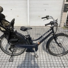 【子乗せ電動自転車】オススメ❗️HYDEE.B ブリヂストン製　バッテリー、前タイヤ新品❗️若林自転車　唐崎店　SALE中❗️