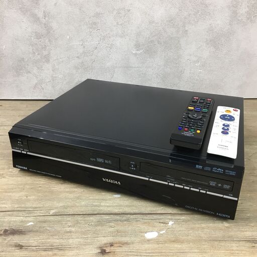 12/8終 TOSHIBA VARDIA VTR一体型ハイビジョンレコーダー D-W255K HDD 250GB 東芝 菊MZ