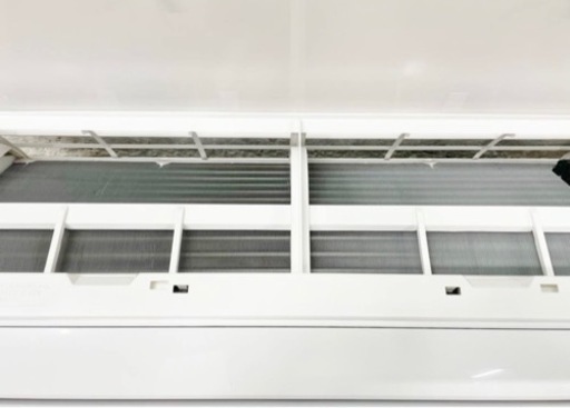 ③ 富士通 FUJITSU ルームエアコン AS-J22E-W 人感センサー搭載 冷房能力2.2ｋW 主に6畳用 