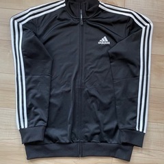 adidas ジャージ 上下セット メンズ LL 黒 の画像