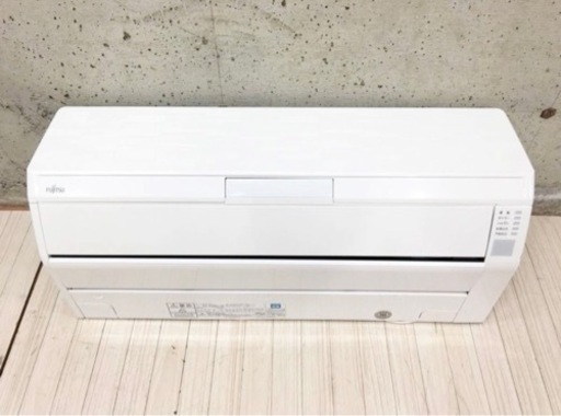 ⑤ 2017年製 富士通 Fujitsu ルームエアコン AS-R28G ノクリア 主に10畳用 ホワイト