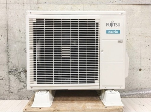 ⑤ 2017年製 富士通 Fujitsu ルームエアコン AS-R28G ノクリア 主に10畳用 ホワイト