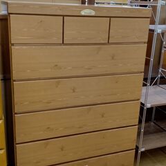 ★ジモティ割あり★  タンス  W90×D42×H134 クリーニング済み SJ1991