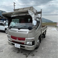 三菱ふそう　ダンプ　キャンター　3トン　平成27  13万キロ