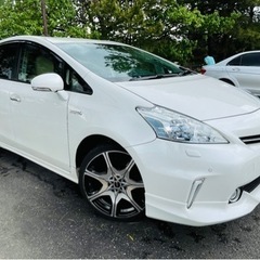 車検R6/1 トヨタ プリウスα 5人乗り G モデリスタフルエアロ