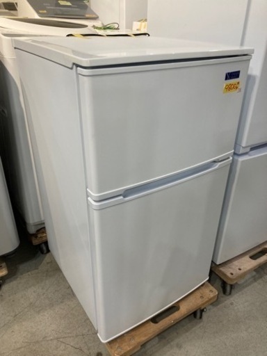配達可【冷蔵庫】【ヤマダ電機】90L 2019年製★6ヶ月保証クリーニング済み
