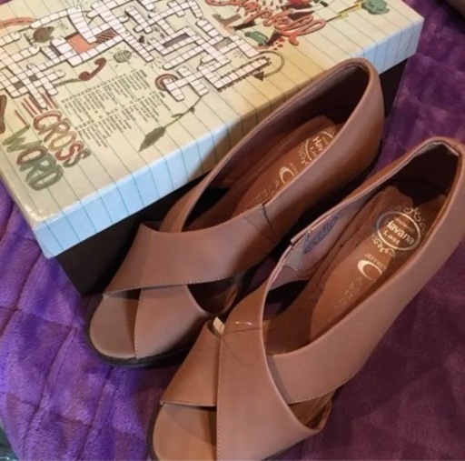 【新品】Jeffrey Campbell オープントゥパンプス レザー サンダル ベージュ 37