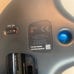 商談中　Logicool トラックボール　M570の画像