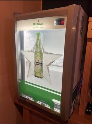 ハイネケン 冷蔵庫 heineken 冷蔵ショーケース 店舗 非売品