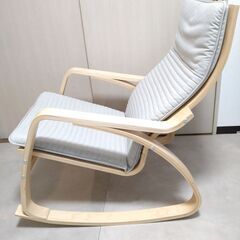 IKEA　ポエング　ロッキングチェア　クニーサ ライトベージュの画像